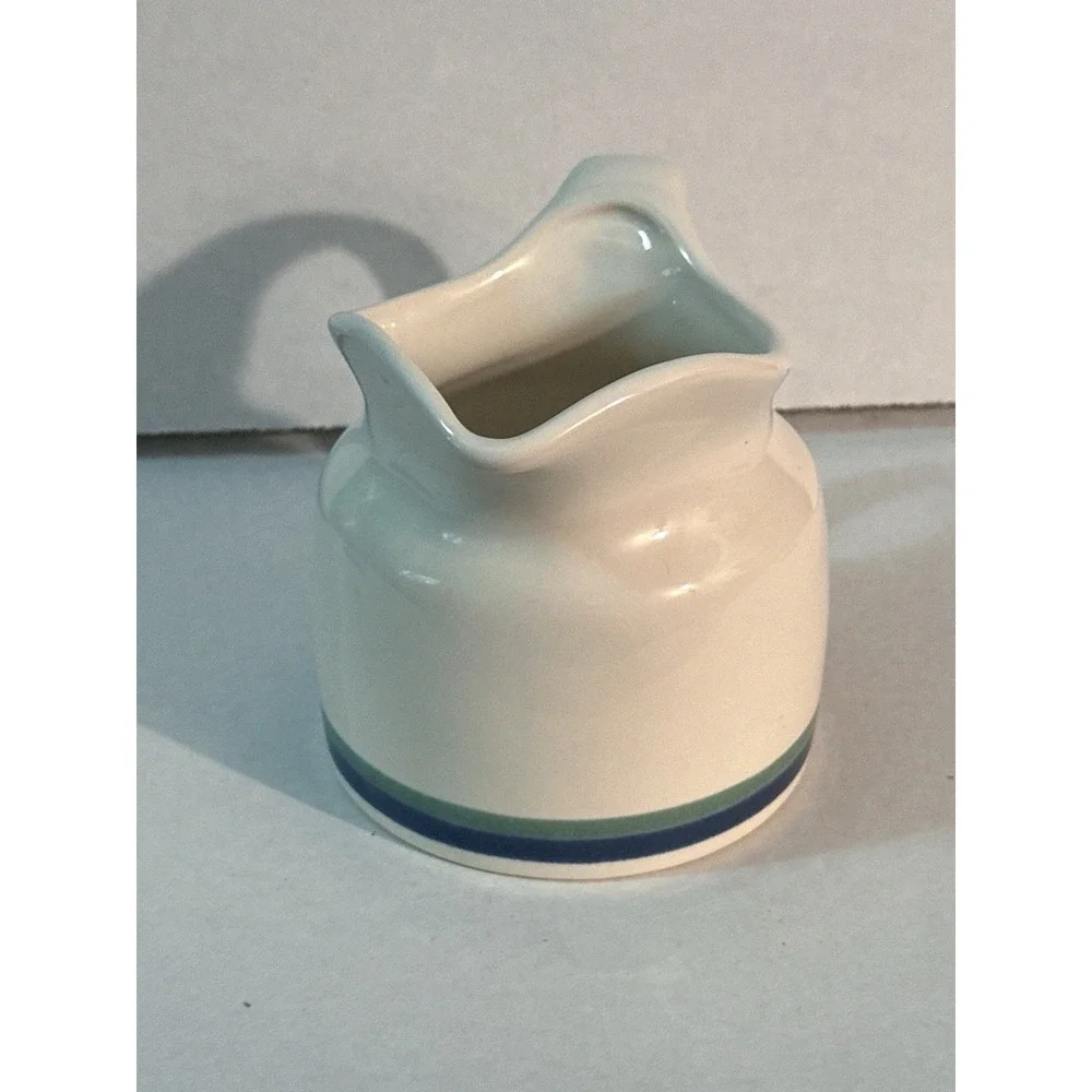 Pfaltzgraff Wyngate Band Gravy Boat coordinates with Stripe and Floral